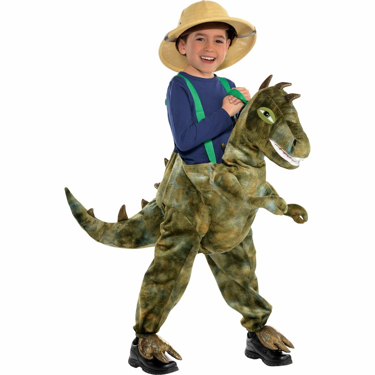 Costume for Children Green Dinosaur-0
